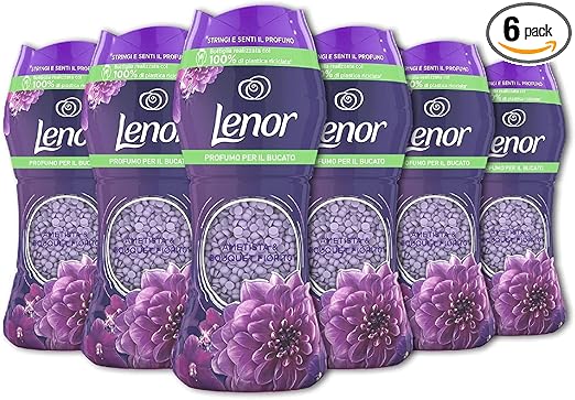 Perle Profumate Lenor Ametista E Bouquet Fiorito: Fragranza Duratura